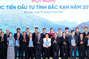 Thủ tướng Nguyễn Xuân Phúc dự Hội nghị xúc tiến đầu tư Bắc Kạn