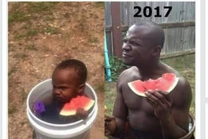 Hài hước đăng ảnh “dậy thì thành công” trên Facebook