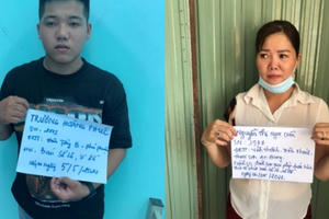 An Giang: Bắt quả tang 2 đối tượng bán số đề tại Thoại Sơn