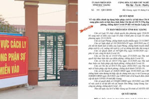 Bắc Giang thay đổi biện pháp cách ly xã hội với huyện Lạng Giang