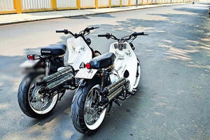 Ngắm những chiếc Honda Super Cub độ 2 pô cực chất