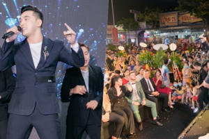 Sau tuyên bố giải nghệ, Ưng Hoàng Phúc “quẩy sung” cùng hàng trăm khán giả