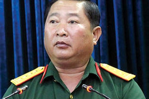 Đề nghị Ban Bí thư xem xét kỷ luật Phó Tư lệnh Quân khu 9