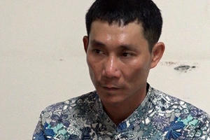 Kẻ dùng kiếm đâm thấu ngực cảnh sát bị bắt