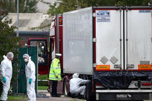 Bộ Ngoại giao thông tin về vụ việc 39 nạn nhân thiệt mạng trong xe tải ở Anh