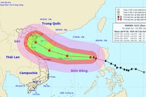 Quảng Ninh ban hành công điện khẩn chỉ đạo phòng chống bão Sakira