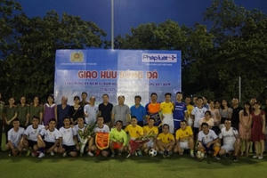 Pháp Luật Plus: Giao hữu bóng đá chào mừng ngày Báo chí cách mạng Việt Nam 21/6 Pháp Luật Plus: Giao hữu bóng đá chào mừng ngày Báo chí cách mạng Việt Nam 21/6