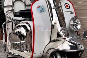 Xe máy cổ Lambretta hơn 60 tuổi giá 456 triệu ở Hà Nội