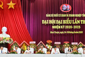 Đại hội đại biểu Đảng bộ Khối các cơ quan và doanh nghiệp tỉnh Bình Thuận lần thứ I