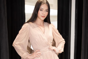 Ngắm Hoa hậu Phương Khánh đẹp quyến rũ trong thiết kế của Chung Thanh Phong