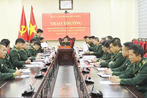 BTL Bộ đội Biên phòng trao thưởng “nóng” cho các đơn vị lập công xuất sắc tại Quảng Ninh