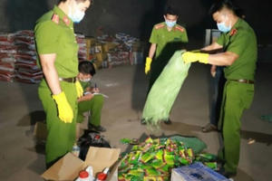 Đắk Nông: Phát hiện thuốc bảo vệ thực vật không rõ nguồn gốc xuất xứ