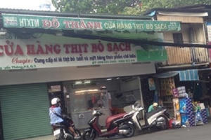 Nở rộ cửa hàng thịt bò sạch... tự phong