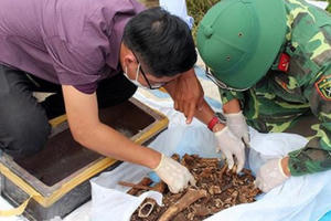 Đồng Nai: Phát hiện hai bộ hài cốt liệt sĩ trong vườn nhà dân