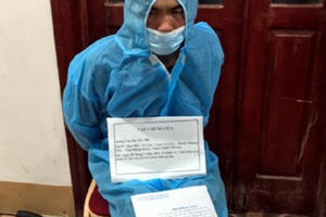 Bắt đối tượng nhập cảnh trái phép mang theo ma túy ở Điện Biên Bắt đối tượng nhập cảnh trái phép mang theo ma túy ở Điện Biên