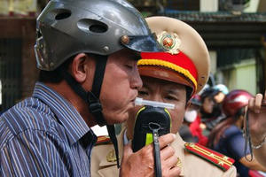 Mức phạt đối với tài xế uống rượu bia