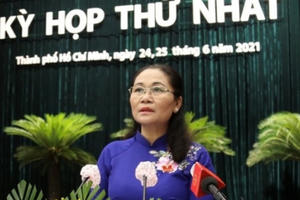 Bà Nguyễn Thị Lệ tái đắc cử Chủ tịch HĐND TP HCM nhiệm kỳ 2021-2026