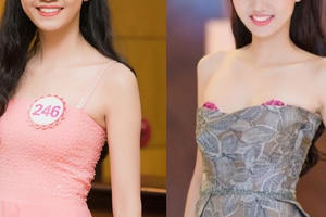 Á hậu Ngô Trà My tái xuất sau 3 tháng sinh con gái đầu lòng