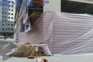 Chung cư VP4 Linh Đàm: Chủ đầu tư HUD có tự ý thay đổi thiết kế mặt bằng tầng 1?