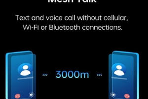Gọi điện, nhắn tin trong 3km không cần mạng di động, Wi-Fi hoặc Bluetooth