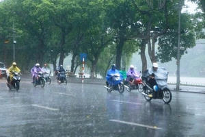 Thời tiết ngày 30/4: Mưa dông diện rộng cả 3 miền