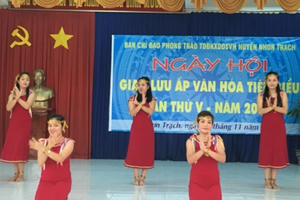 Bước phát triển mạnh của phong trào ‘Toàn dân đoàn kết xây dựng đời sống văn hóa’ ở huyện Nhơn Trạch