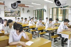 Nghệ An chi hơn 1 tỷ đồng lắp camera giám sát tại các điểm thi THPT quốc gia