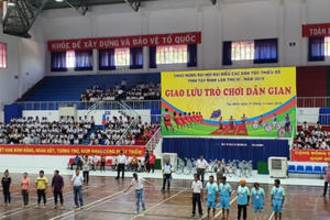 Sôi nổi giao lưu trò chơi dân gian các dân tộc thiểu số tỉnh Tây Ninh năm 2019 Sôi nổi giao lưu trò chơi dân gian các dân tộc thiểu số tỉnh Tây Ninh năm 2019