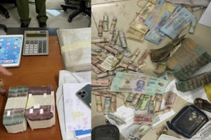 Phá đường dây đánh bạc "khủng" trên 50 tỷ đồng, 8 đối tượng đầu thú