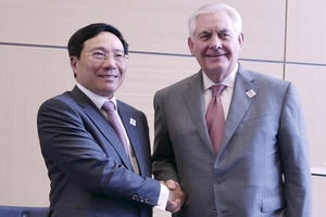 Mỹ khẳng định phối hợp chặt chẽ với Việt Nam tại APEC 2017