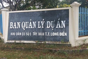 Bà Rịa – Vũng Tàu: Giải pháp để phát triển cho dự án KDC Tây Nam số 1