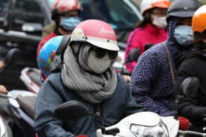 Miền Bắc trời rét, nhiệt độ Hà Nội xuống thấp nhất 15 độ