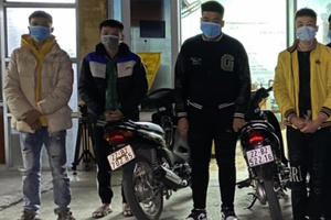 Tuyên Quang: Trấn áp nhóm thanh niên đua xe, tấn công cảnh sát Tuyên Quang: Trấn áp nhóm thanh niên đua xe, tấn công cảnh sát