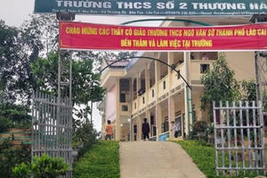 Lào Cai:  Tạm đình chỉ giáo viên tin học bị tố làm nữ sinh lớp 8 mang thai