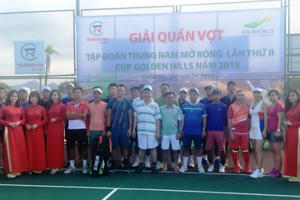 Dàn sao hội tụ tại Giải quần vợt Trung Nam mở rộng - Cup Golden Hills 2018