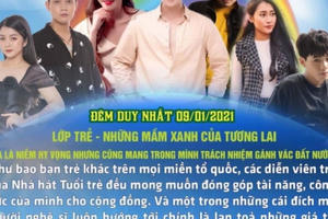 Chuẩn bị công diễn các tiết mục đạt giải tại cuộc thi "Tài năng trẻ diễn viên kịch nói toàn quốc 2020"