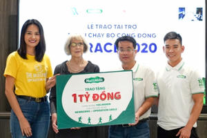 NutiMilk trao tặng 1 tỷ đồng cho 2 tổ chức xã hội Newborns Việt Nam và Operation Smile