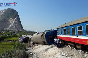 Vụ tai nạn tàu hỏa thảm khốc ở Thanh Hóa: Chính thức thông tuyến Bắc Nam