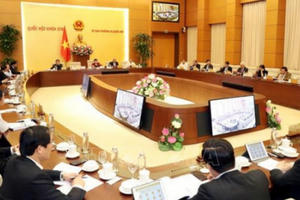 Khai mạc phiên họp 40 của Ủy ban Thường vụ Quốc hội