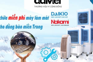 Đại Việt sửa chữa máy làm mát miễn phí cho đồng bào miền Trung Đại Việt sửa chữa máy làm mát miễn phí cho đồng bào miền Trung