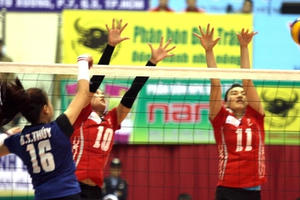 Giải bóng chuyền VĐQG PV Gas 2016: Màn “trình diễn” kịch tính giữa các đội mạnh