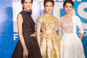 Thuỳ Dung hoá công chúa yêu kiều hội ngộ với Hoa hậu Mỹ Linh, Á hậu Thanh Tú