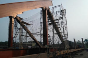 "Giải cứu" cầu Ghềnh: Đếm ngược ngày thử tàu, nối thông đường Bắc - Nam