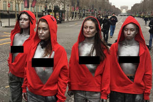 Bạo động, biểu tình ngực trần rung chuyển nước Pháp