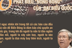 Quốc hội “nóng bỏng” với những phát biểu “rút ruột gan”