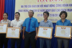 Khánh Hòa tổ chức Tọa đàm vai trò của Báo chí đối với hoạt động Công đoàn