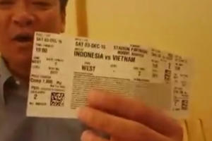 Liên đoàn Bóng đá Việt Nam (VFF) bị "tố" tuồn vé trận Việt Nam - Indonesia ra "chợ đen"
