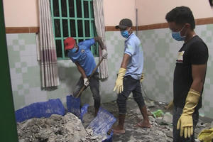 Bắt 4 nghi can giết người phi tang rồi đổ bê tông phi tang tại Bình Dương