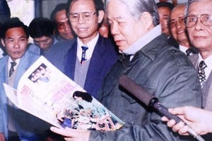 Mãi mãi nhớ ơn nhà lãnh đạo mẫu mực, người tâm huyết với sự nghiệp báo chí cách mạng!