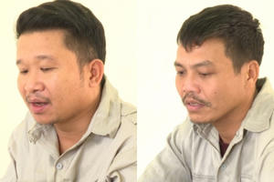 Công an Phú Thọ bắt giữ 2 đối tượng trốn truy nã sau gần 1 năm